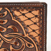 BEBGM167-Western Leather Wallet
