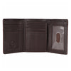 BEBGM168-Western Leather Trifold Wallet