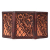 BEBGM169-Western Leather Trifold Wallet