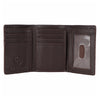 BEBGM169-Western Leather Trifold Wallet