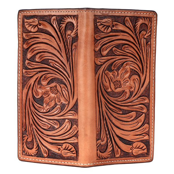 BEBGM172-Western Leather Bifold Wallet