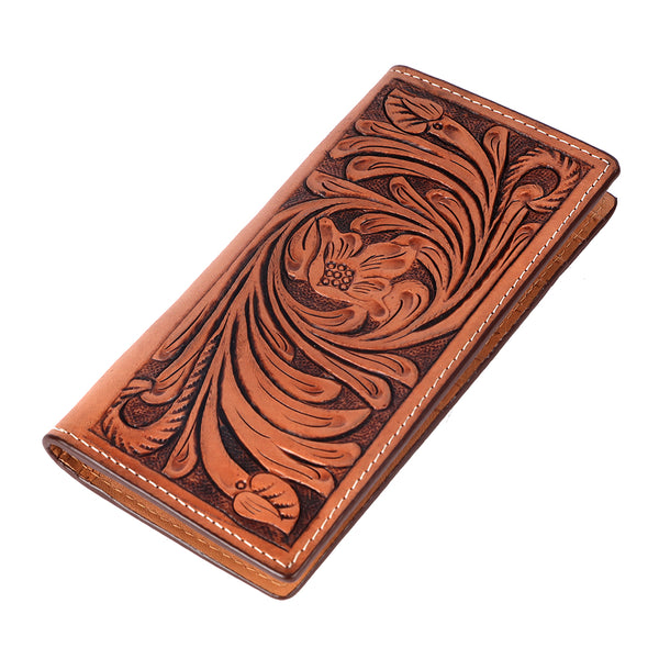BEBGM172-Western Leather Bifold Wallet