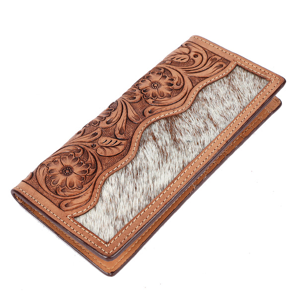 BEBGM175-Western Leather Bifold Wallet