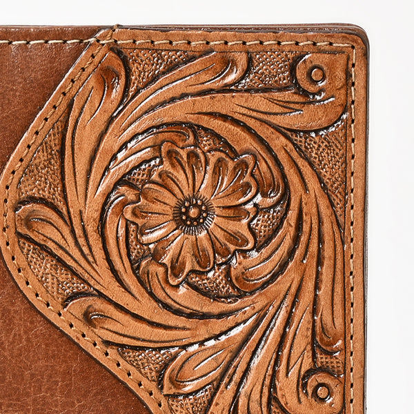 BEBGM177-Western Leather Bifold Wallet