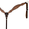 BER416-Western Leather Breast Collar