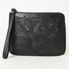 LC-ADBGZ784A Wristlet Genuine Western Leather Women Bag