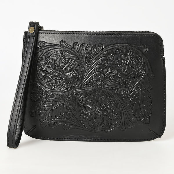 LC-ADBGZ784A Wristlet Genuine Western Leather Women Bag