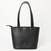 ADBGZ836A Sunflower Tooled Leather Western Tote Bag Classic Black