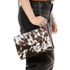 ADBG1489 American Darling Hair-On Cowhide Envelop Bag Genuine Leather Western Crossbody Purse