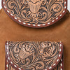 ADBG1498 American Darling Hand-Tooled Leather Backpack Bag | Western Full-Grain Artisan Pack