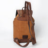 ADBG1498 American Darling Hand-Tooled Leather Backpack Bag | Western Full-Grain Artisan Pack