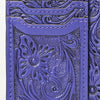 ADBG1506 American Darling Western Leather Card Holder Bag with Hand-Tooled Floral Carved Detail