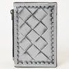 ADBG1506 American Darling Western Leather Card Holder Bag with Hand-Tooled Floral Carved Detail