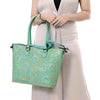 ADBG1519 American Darling Western Genuine Leather Tote Bag with Hand-Tooled Detailing Premium Everyday Carry