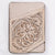 ADCCG108 Hand-Tooled Leather Card Holder - Western Floral Slim Vertical Wallet