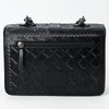 ADBG1535 American Darling Western Leather Small Crossbody Bag with Hand-Tooled Floral Design & Chain Strap