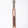 ADHTBR104 Hand tooled Genuine American Leather Hatband Unisex