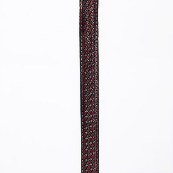 ADHTBR107 Hand tooled Genuine American Leather Hatband Unisex