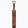 ADHTBR114 Hand tooled Genuine American Leather Hatband Unisex