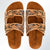 ADFTE103-9 carved genuine leather sandal footwear flip flop