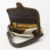 ADBGM405A Mini Cowhide Leather Shoulder Bag with Braided Edge - American Darling