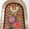 ADBG1543 American Darling Handcrafted Western Leather Sling Bag with Hair-On Cowhide & Hand-Tooled Details