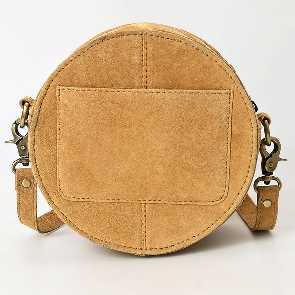 ADBGA620 American Darling Boot Stitched Genuine Suede Leather Canteen Bag