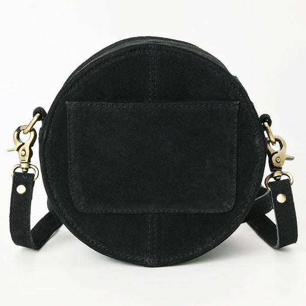 ADBGA620 American Darling Boot Stitched Genuine Suede Leather Canteen Bag