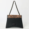 ADBGA536A American Darling Western Leather Cross body Bag Hand Tooled Floral Carved Purse