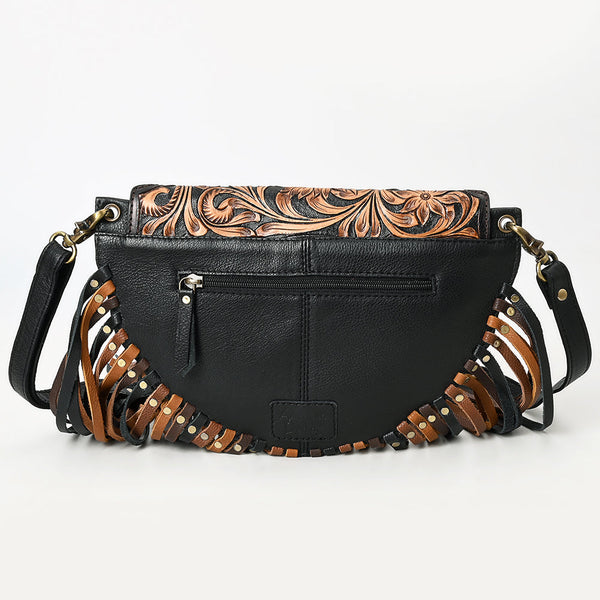ADBGA540 American Darling Western Leather Small Cross body Bag Hand Tooled Floral