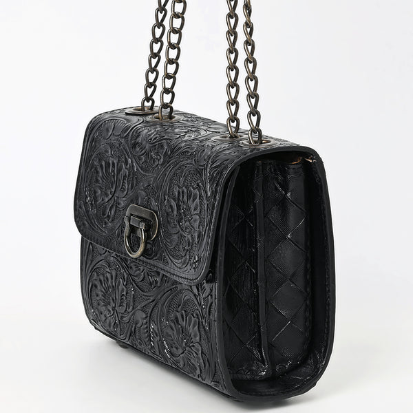 ADBG1560 American Darling Hand-Tooled Genuine Leather Western Small Cross Body Bag
