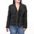 ADJKTLTR11 Genuine Leather Women Shirt Jacket Dress