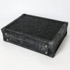 ADBGZ882 Hand-Tooled Leather Jewelry Case with Combination Locks | American Darling