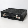 ADBGZ882 Hand-Tooled Leather Jewelry Case with Combination Locks | American Darling