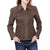 ADJKTLTR04 Genuine Vintage Leather Women Shirt Jacket Dress