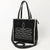 ADBG1590 American Darling Western Genuine Suede Leather Tote Bag with Braided Trim & Detailed Boot Stitching