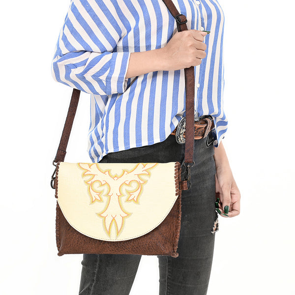 ADBGZ886Crossbody Genuine Western Leather Women Bag