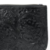 ADBGZ895A Black Tooled Leather Wristlet & Cardholder Set | American Darling
