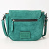 ADBG1622 American Darling Western Suede Genuine Leather Crossbody Bag with Craftsmanship Handcrafted Design