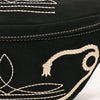 ADBGA668 American Darling Genuine Leather Fanny Pack with Boot Stitch Embroidery
