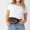 ADBGA668 American Darling Genuine Leather Fanny Pack with Boot Stitch Embroidery