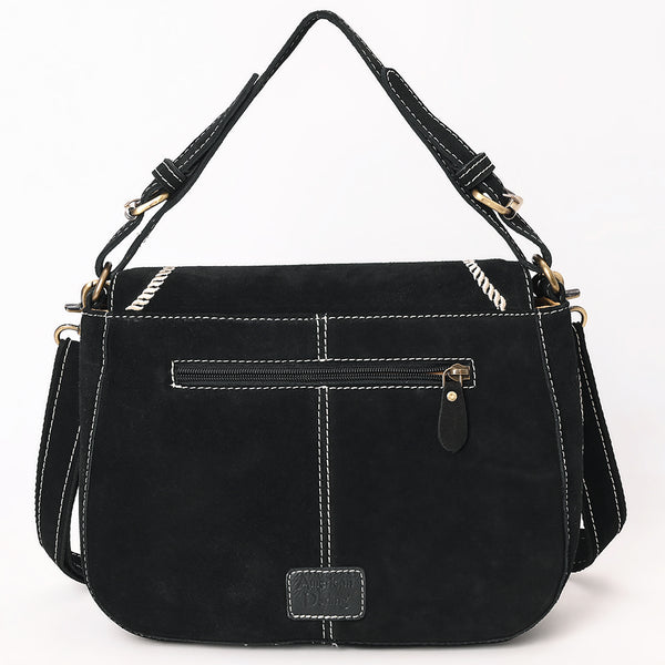 ADBGA670 American Darling Genuine suede Western Crossbody Bag with Embroidery