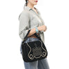 ADBGA670 American Darling Genuine suede Western Crossbody Bag with Embroidery