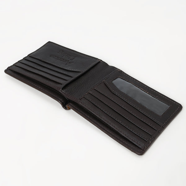 ADBGM529 Genuine suede Western Bifold Wallet - Embroidered Leather Mens Cowboy Wallet