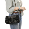 ADBGA692 Western Clutch Crossbody Bag with Cream Embroidery & Chain Strap