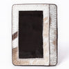 ADCCM109 Hair-On Cowhide Vertical ID Card Holder - Western Style