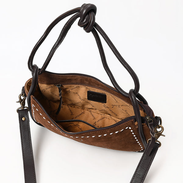 ADBGM528 Crossbody Genuine Suede Leather Women Bag