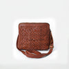 SWM116 Bronzello - Woven Leather Cross Body