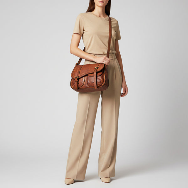 SWM117 Fioralto - Leather Professional Cross Body