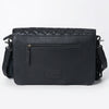 ADBG1668 American Darling Hand-Tooled Floral Western Leather Crossbody Bag with Fringe